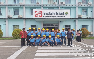 Selamat mengikuti Magang Kerja di PT. Indah Kiat Pulp & Paper