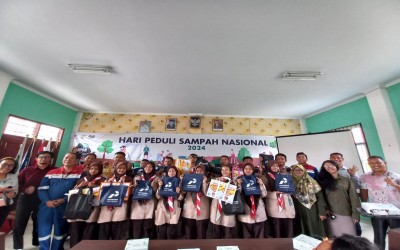 Hari Peduli Sampah Nasional Tahun 2024 | Pertamina Persero - SMKN 3 Mandau SMK Pusat Keunggulan