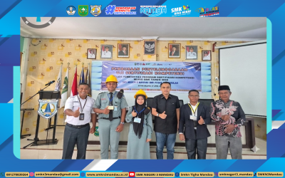 MURID SMK NEGERI 3 MANDAU MENGIKUTI KEGIATAN UJI SERTIFIKASI KOMPETENSI TAHUN 2026 BANTUAN PEMERINTAH MELALUI DIREKTORAT SMK DIRJEN VOKASI, PENDIDIKAN KHUSUS DAN PENDIDIKAN LAYANAN KHUSUS, KEMENTERIAN PENDIDIKAN DASAR DAN MENENGAH