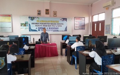 Sosalisasi asesmen perekrutan magang industri oleh PT. INDAH KIAT PULP & PAPER